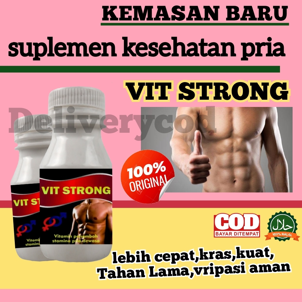 SUPLEMEN OBAT KUAT Tahan Lama sampai 3 jam isi 10 kapsul imunitas tubuh pria sex 100% original BPOM 