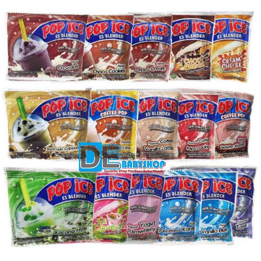 

Buru@n Beli POP ICE Aneka 1 Renceng Isi 10 Sachet | Minuman Bubuk Cuci Gudang