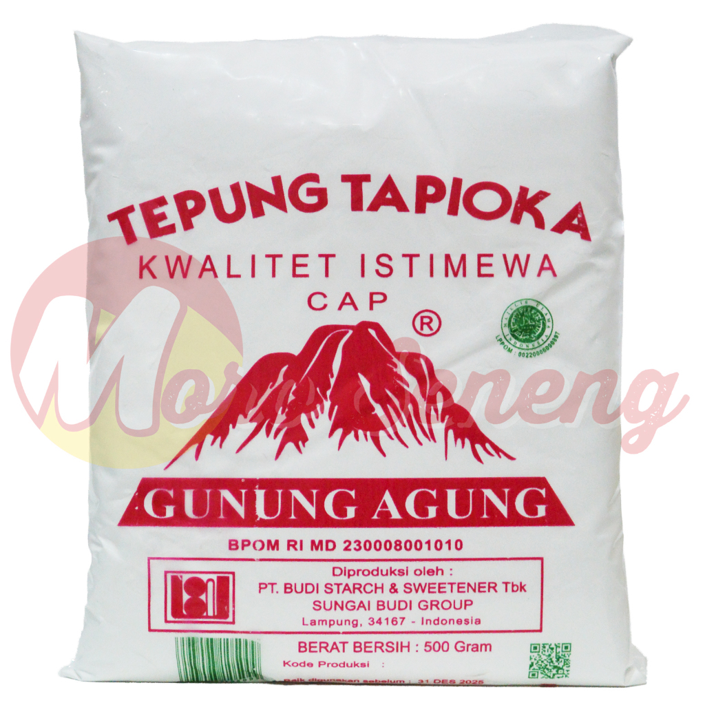 

Gunung Agung Merah 500 gr Tepung Tapioka Aci Kanji 500gr