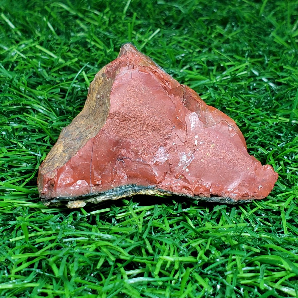 Bongkahan batu akik jasper merah WZ-17