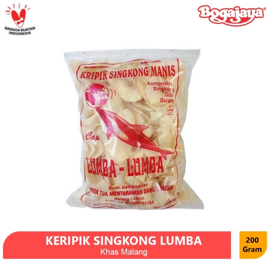 

KRIPIK SINGKONG LUMBA KHAS MALANG 200GRAM