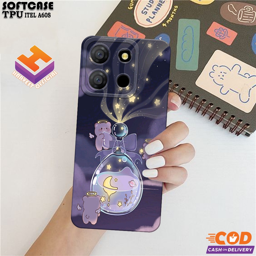 Case Itel A60S Softcase Itel A60S Terbaru Casing Itel A60S  Kesing Itel A60S Terbaru  Silikon Hp Luc