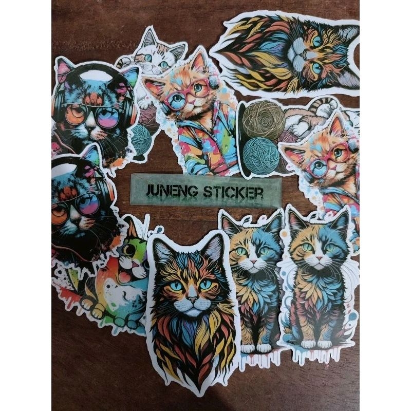 

Stiker Aesthetic KUCING STICKER TUMBLER HP | STIKER LAPTOP estetik pack