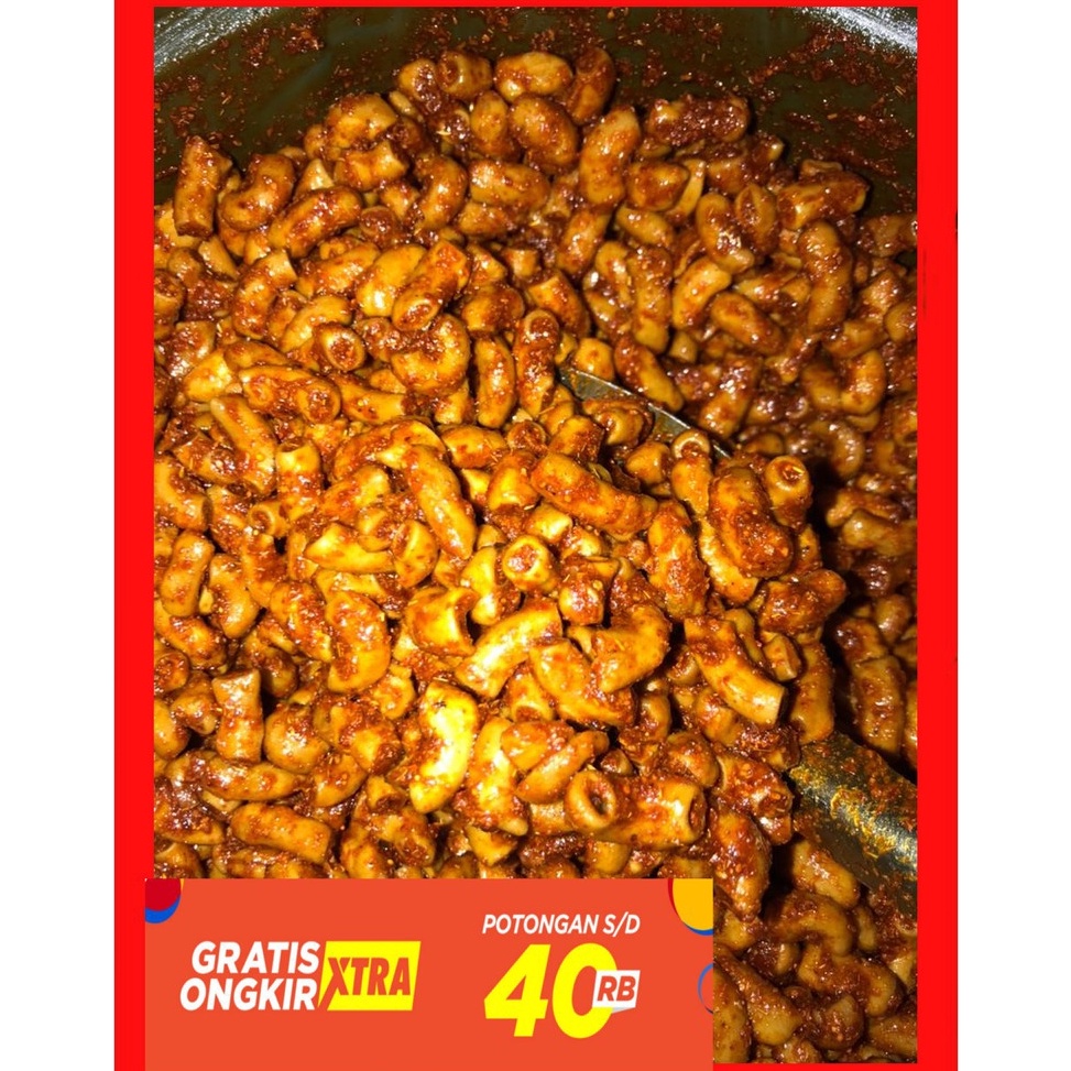 

[☞F96➤] 1 KG MAKARONI BANTET TASIKMALAYA - TIDAK KERAS TIDAK ALOT GURIH PEDAS TOPP [120]