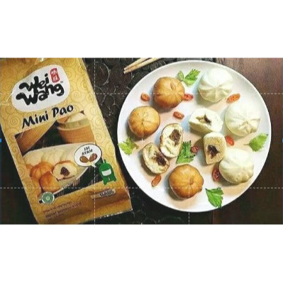 

Wei Wang Mini Pao Mini Rasa Ayam isi 23 pcs