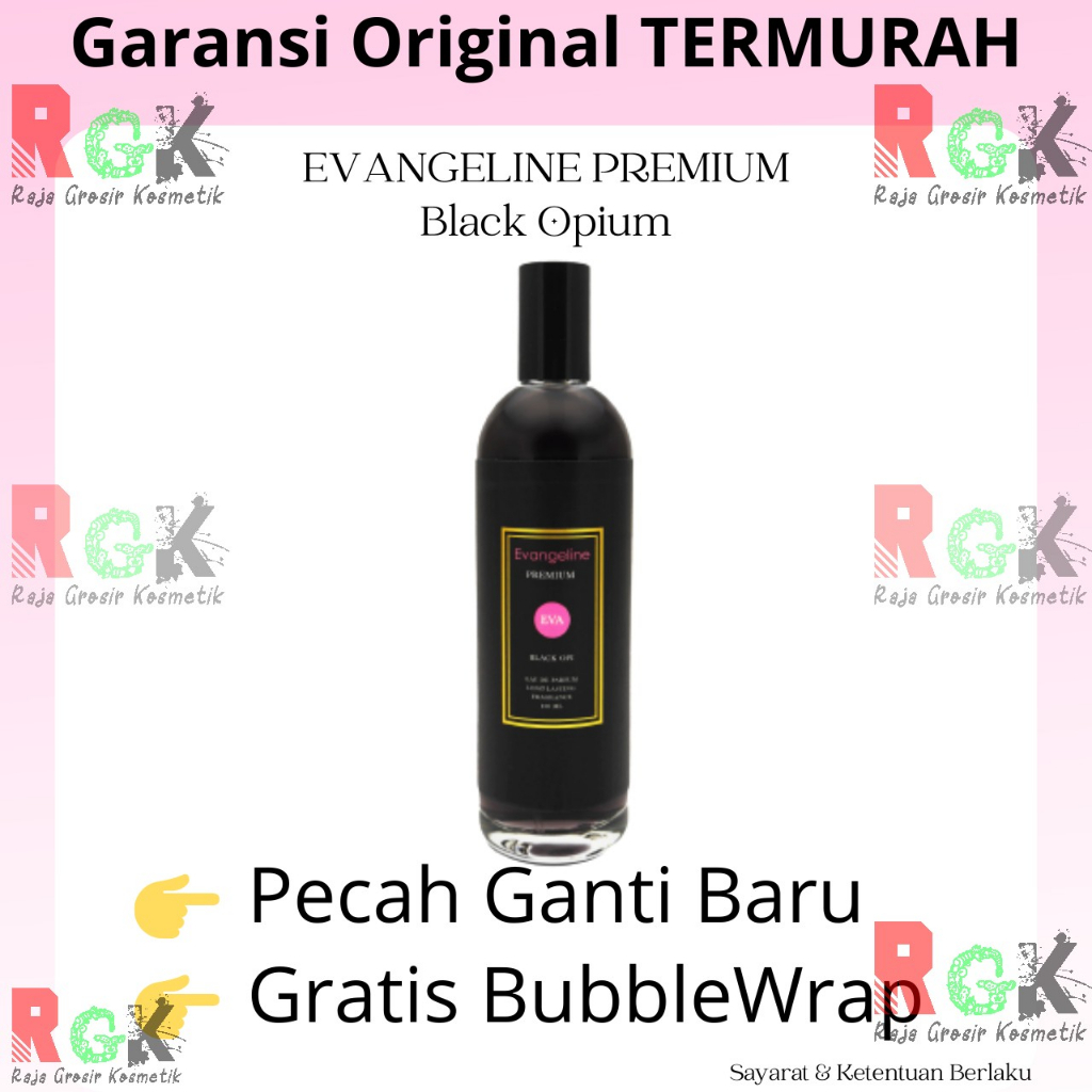 Parfum Wanita Evangeline Premium Black Opi 100ml Eau De Parfum Minyak Wangi Farfum Wanita Cewek Pere