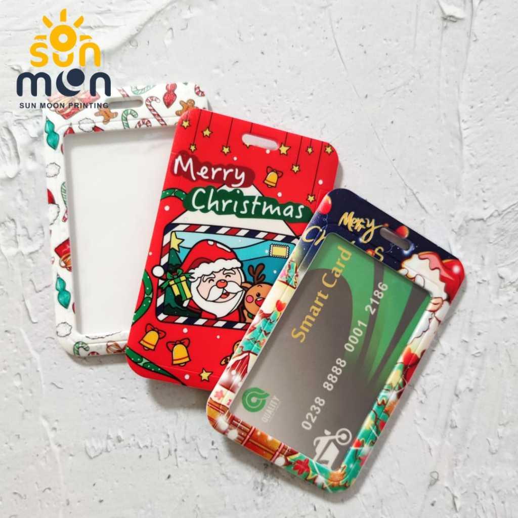 

Sun Moon Printing Custom ID Card Holder Nametag Tanpa Tali Card Holder Tempat Kartu Custom Name Tag Custom Card Holder Custom CardHolder
