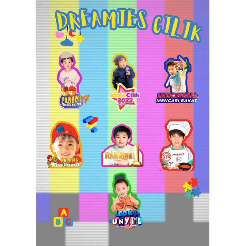 

NCT DREAM STICKER PACK - Dreamies cilik sticker pack