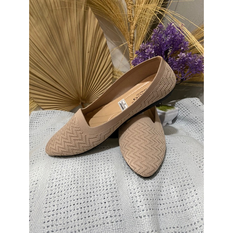 SepatuWanitaFlatShoes/GRATICA/Rajut,KualitasTerbaik