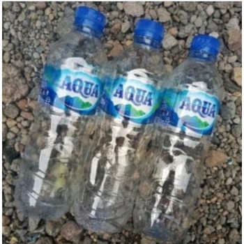 Botol Aqua  bekas bersih 600 ML beli 20 free 1