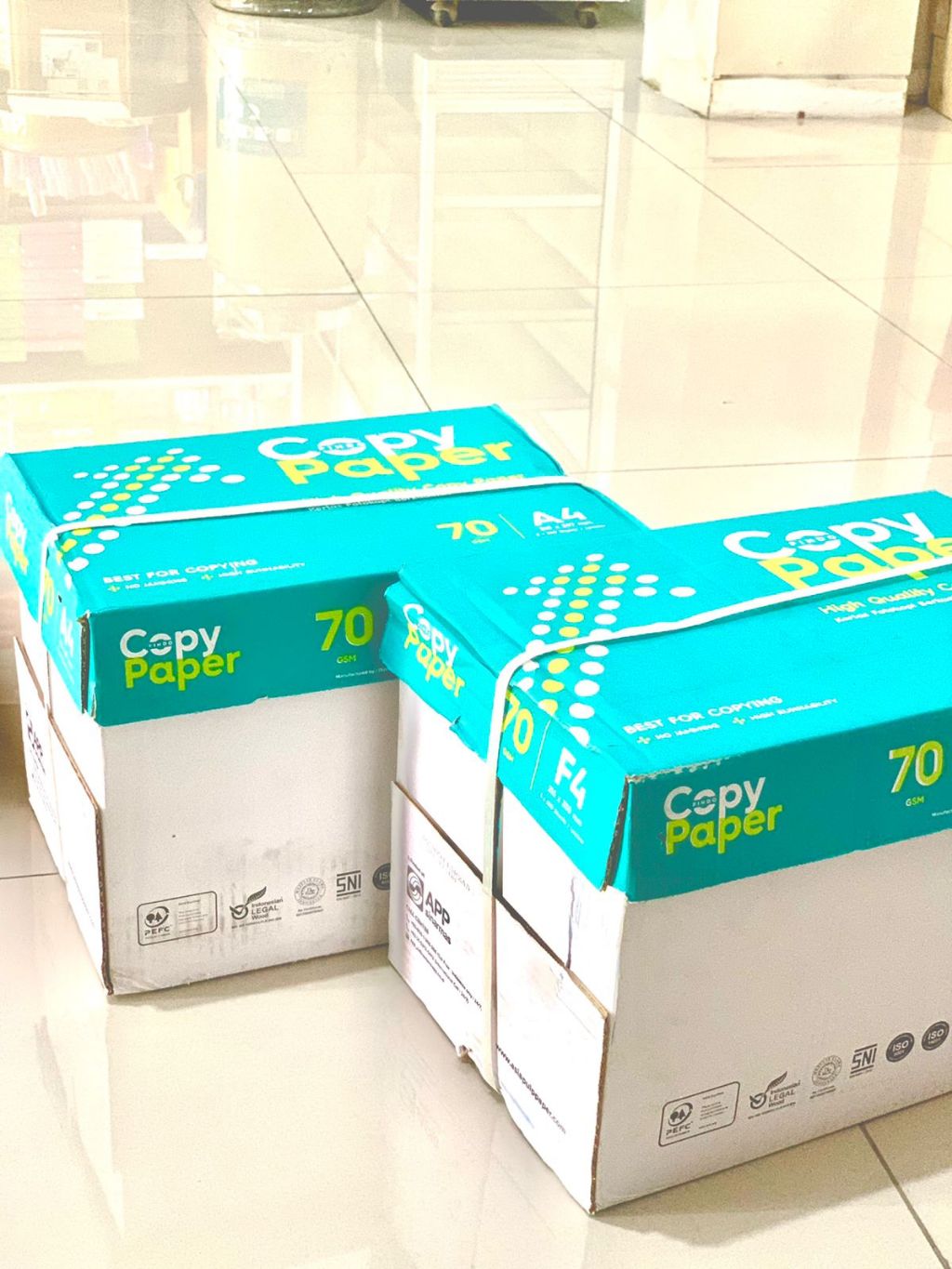 

Kertas Hvs COPY PAPER F4 / A4 70 gram