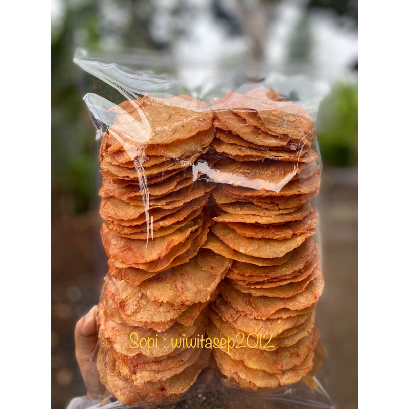

EMPING MELINJO PEDAS MANIS MENTAH 500GR