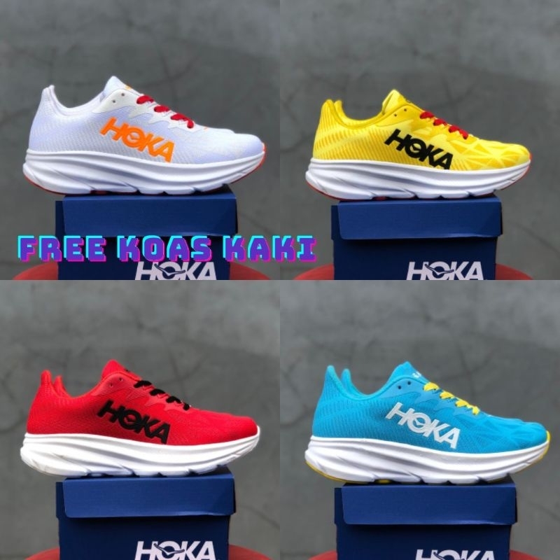 sepatu hoka running /sepatu gym/running hoka one clifton endge men original /sepatu hoka wanita