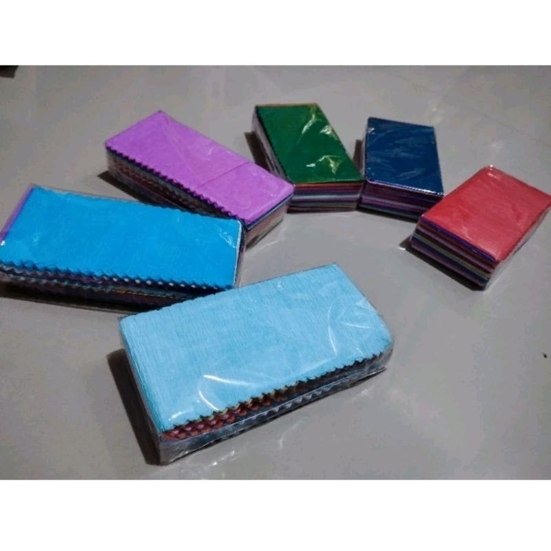 kertas krap potong / kertas hiasan ulang tahun / kertas dekor