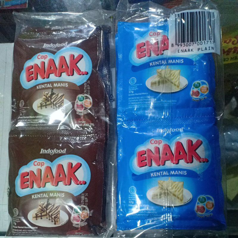 

Susu kental manis cap enak isi 6
