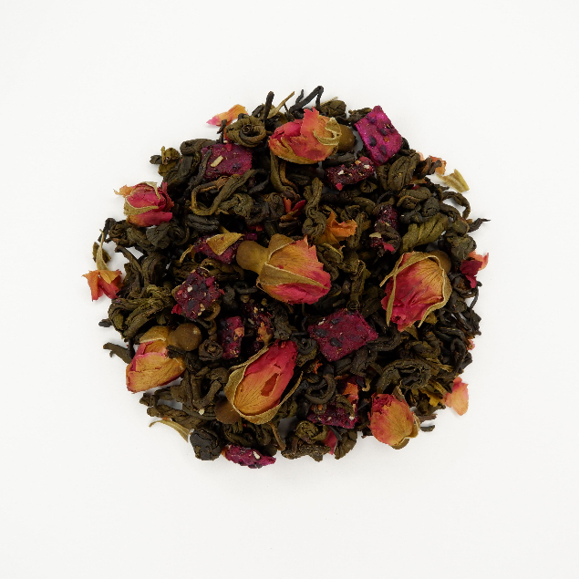 

Artisan Tea - Suave - Teh Hijau Aroma Bunga Mawar dengan Pucuk Bunga Mawar