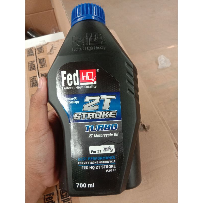 oli oil samping 2TAK turbo wangi FEDERAL HQ FIZR ,RX KING, NINJA RR