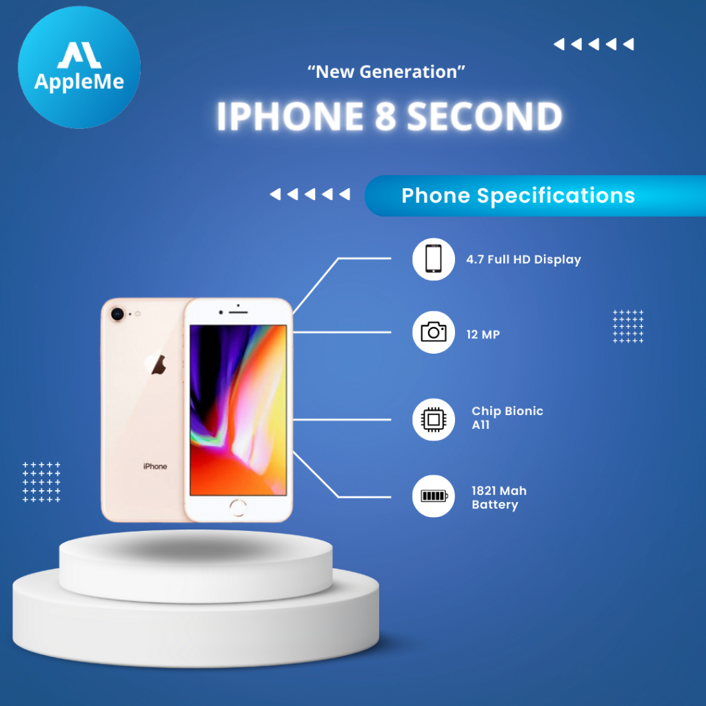 iPhone 8 Second All Operator Fullset Mulus Bisa Cicilan