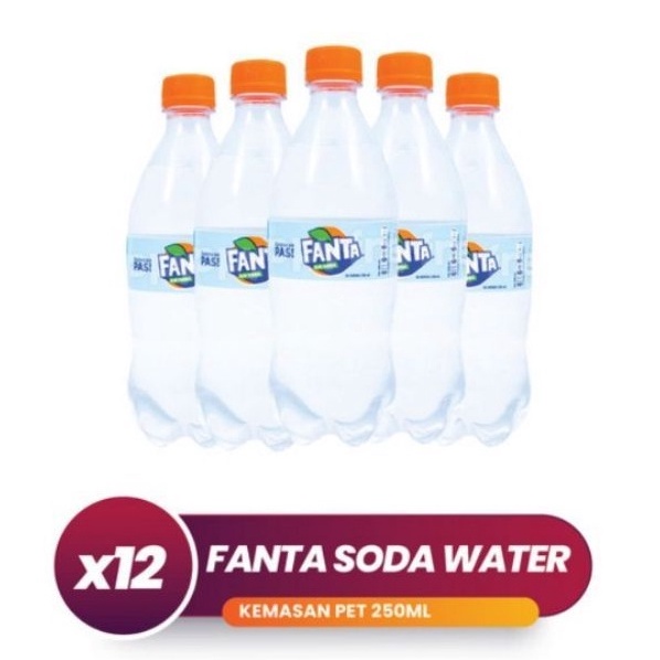 

[۩K39/] Fanta Soda Water Pet 250ml isi 12 Diminati