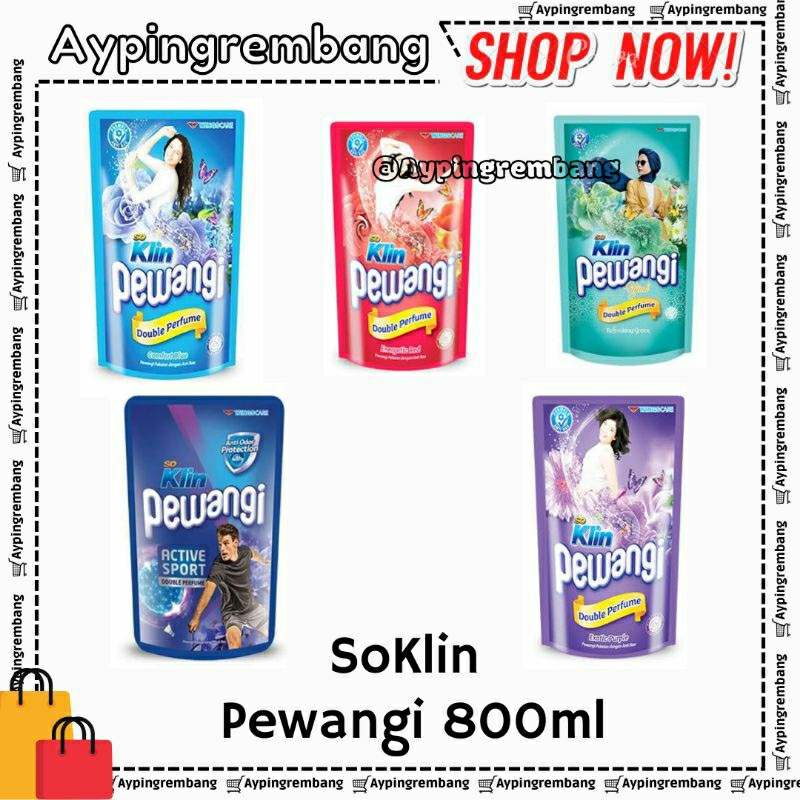Soklin Pewangi 800ml