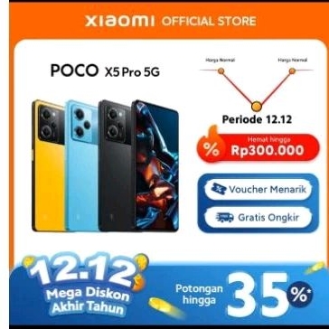 Official Xiaomi POCO X5 PRO 5G (6GB/128GB) | (8/256GB) Snapdragon 778G 5GB 120Hz AMOLED 67 W