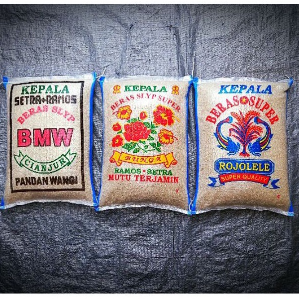 

[Produk OQ35] BERAS BUNGA / ROJOLELE / BMW - 10 KG - BERAS PUTIH - SUPER SETRA RAMOS dykks