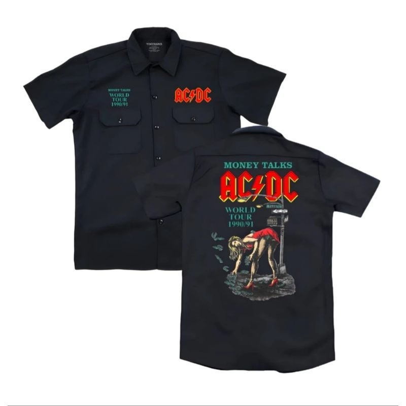 HEM KEMEJA WORKSHIRT BAND METAL PUNK