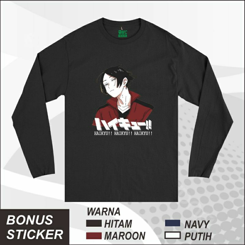 Kaos Baju Anime Rintarou Rintaro Suna Haikyuu Lengan Panjang