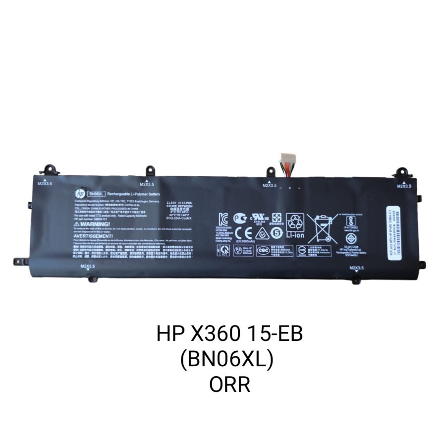 Baterai Hp Spectre X360 15-EB BN06XL