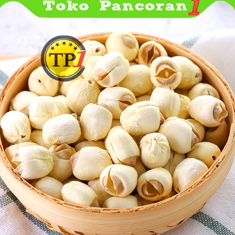 

!!B8V Biji Teratai / Lotus Seed / Lien Zi /100 gr murah fnch0