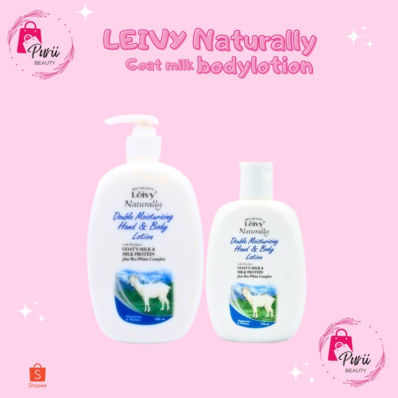 LEIVY GOAT MILK BODY LOTION