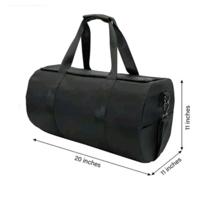 Tas laundry selendang tabung/tas pakaian model bulat tabung selendang