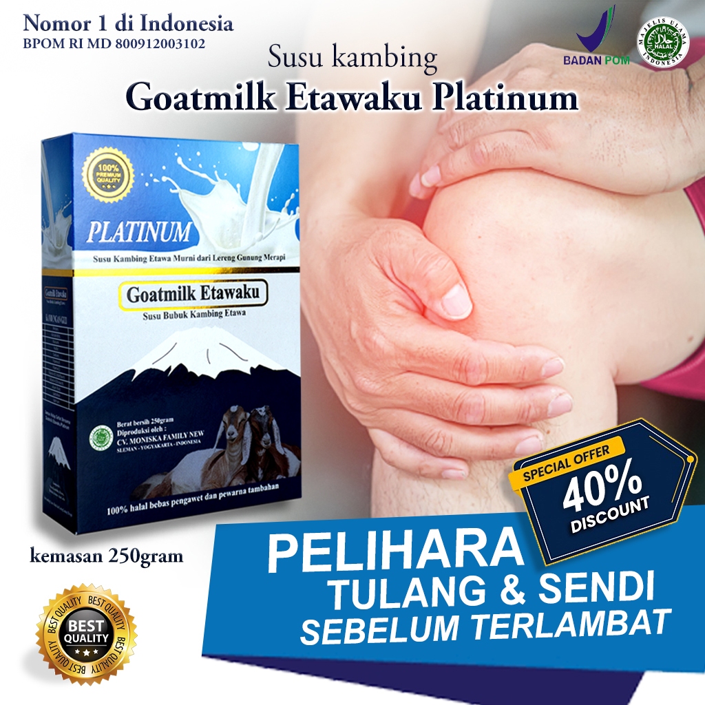 

Goatmilk Etawaku Platinum/Susu Anak Eksklusif/Susu Kambing Etawa/Susu Etawa/Susu Kambing/Susu Etawa Bubuk/GOATMILK