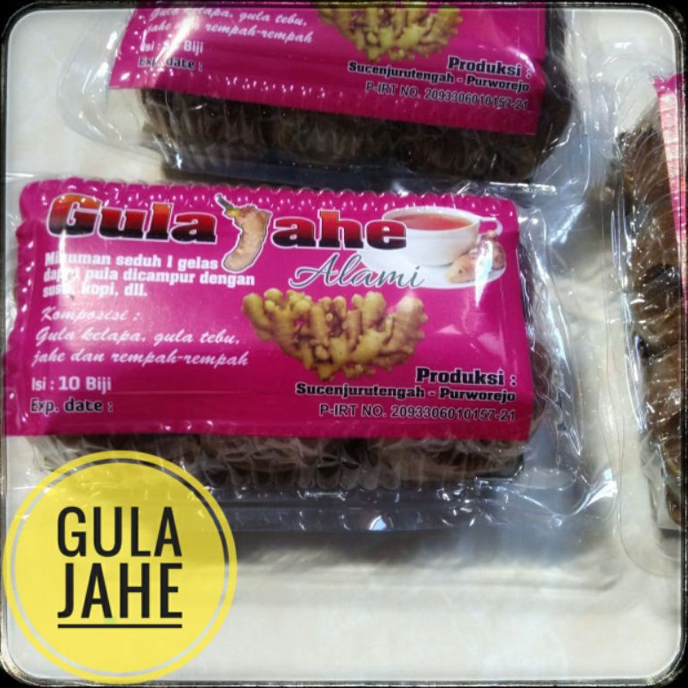 

[Produk H084] Gula Jahe Purworejo 95