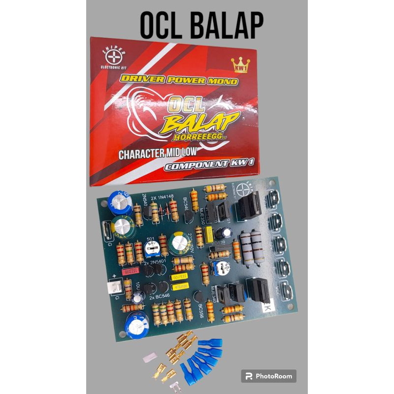 Driver Power Amplifier OCL BALAP By BME