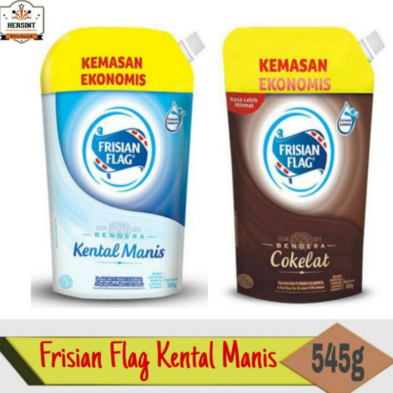 

[I7S82] FRISIAN FLAG Kental Manis 545g Pouch Exp Tahun 2024 34