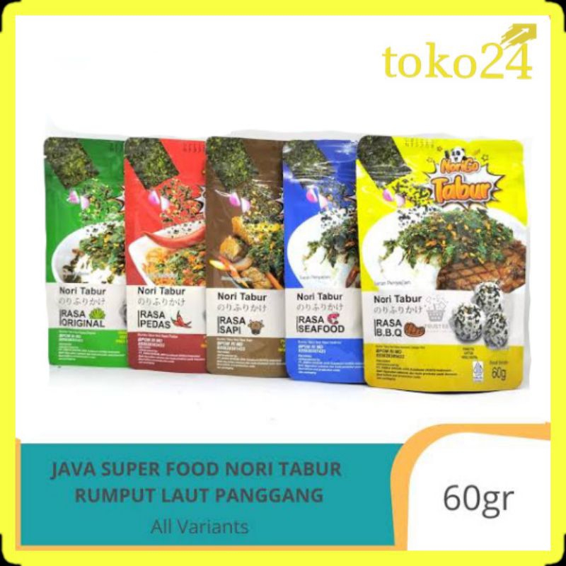 

Java Super Food Nori Tabur 60 gr