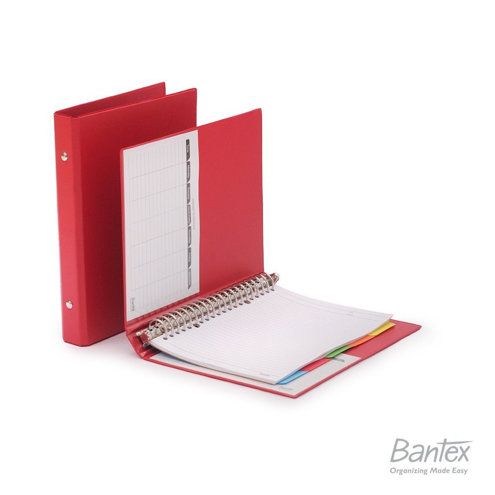 

BUKU BINDER NOTE BANTEX A5 1324-09 RED