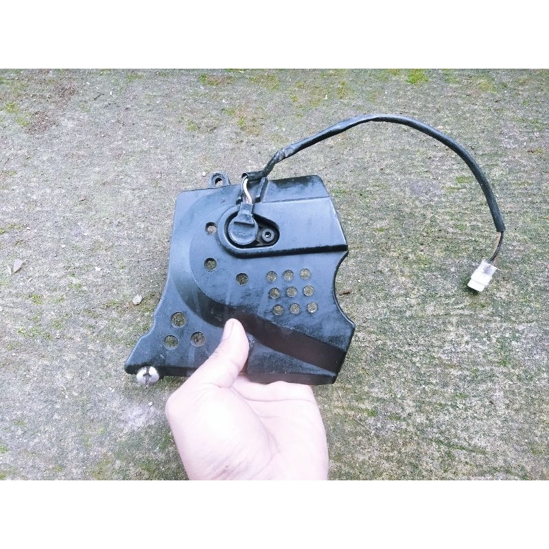 Cover Tutup Gear Depan Suzuki Satria FU Original Set Indikator