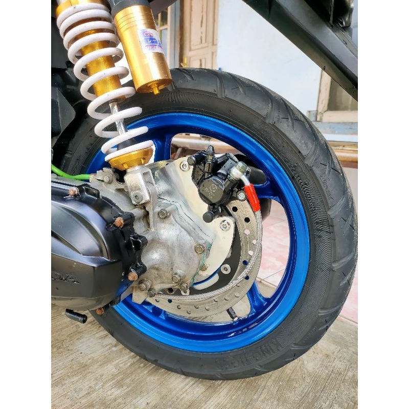 Cakram belakang beat Vario 110 motif velg belakang