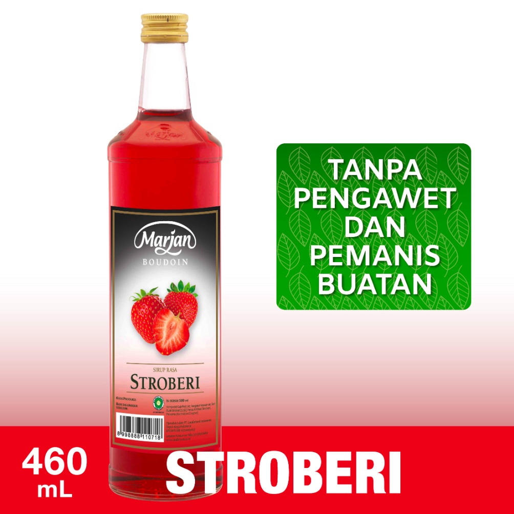 

34 Marjan Boudoin Syrup Strawberry 460ml pdh7k