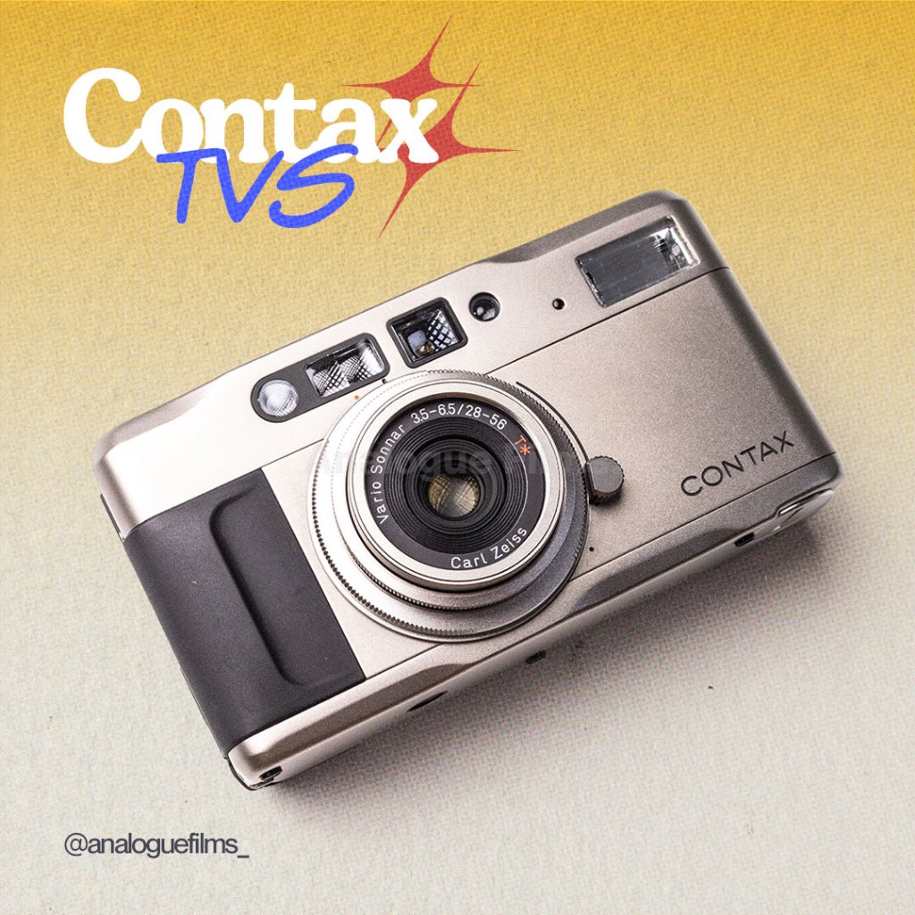 Kamera Analog Contax TVS Super Mulus  Bonus Roll Film