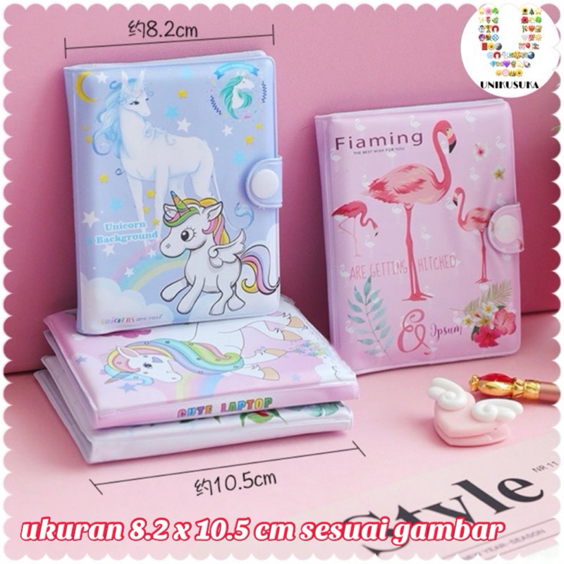 

[UNIKUSUKA] Buku Notebook Mini Diary lucu ada pen, to do list, buku Notes kecil