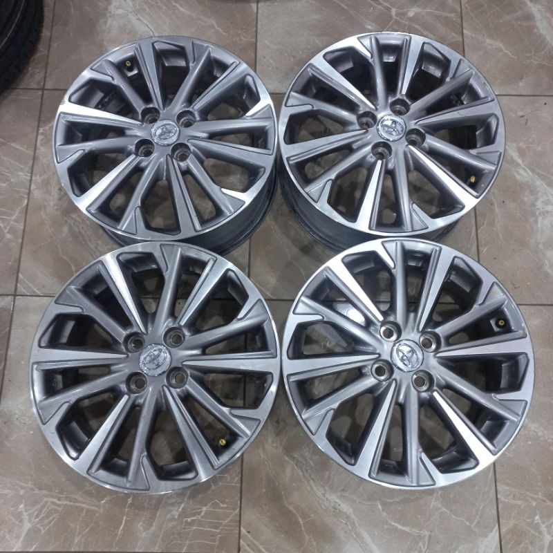 VELG OEM VIOS G RING 16X6 PCD 4X100NET 41 VELG ONLY 4PCS