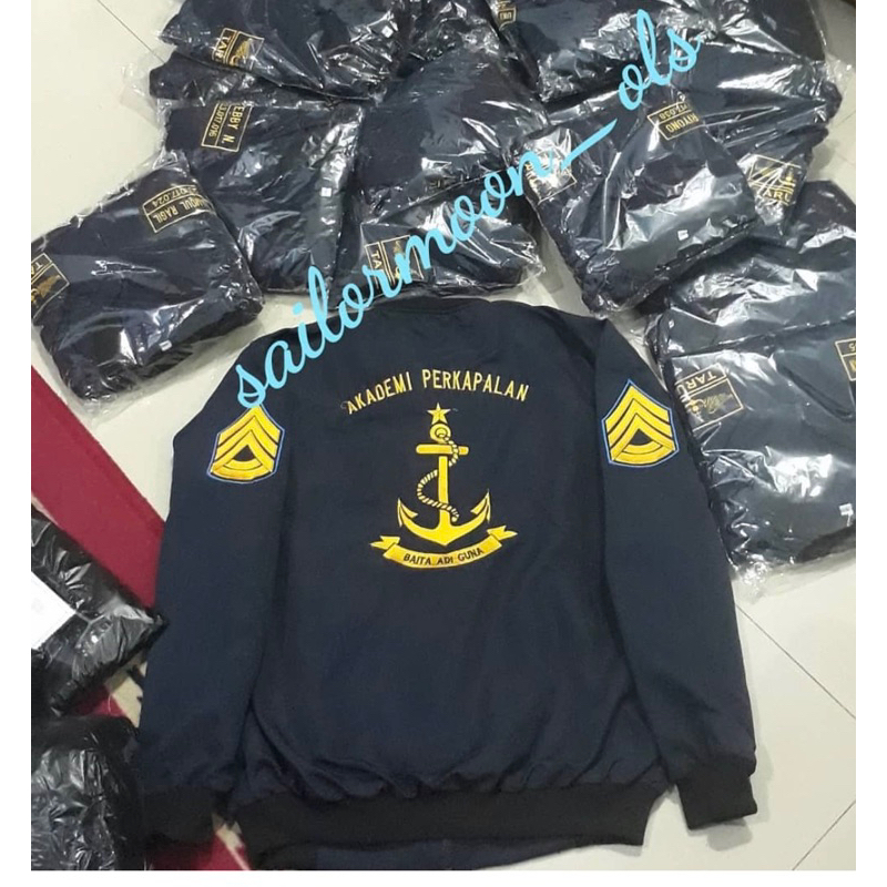 JAKET TARUNA PELAYARAN JAKET PELAUT JAKET PELAYARAN JAKET KAPTEN JAKET CHEVRON JAKET MARINE ACADEMY 