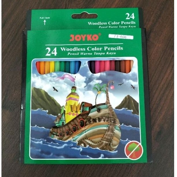 

Joyko pensil warna 12'S CP-103 / 24'S CP-104