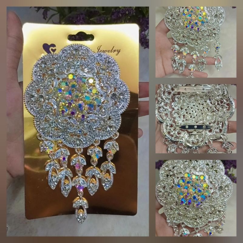 Bros Kebaya Besar silver