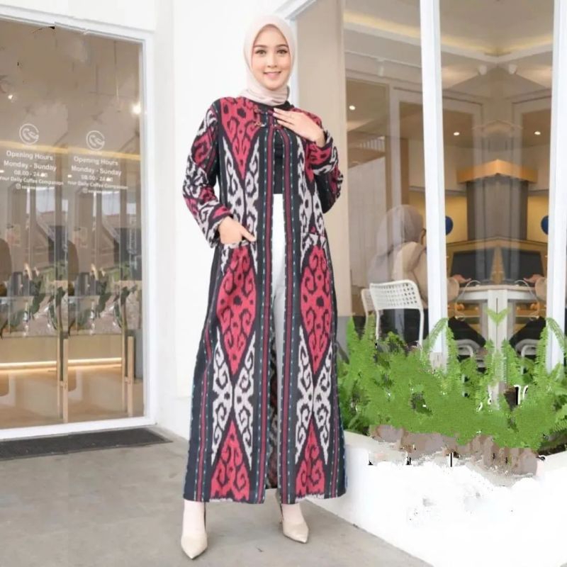 Baju Tenun Troso Wanita  | Outer Tenun Troso Jepara | Nabila Etnik
