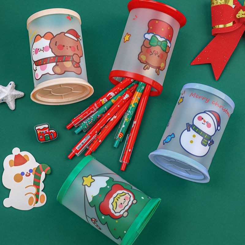 

DY PACK TEMPAT PENSIL NATAL CHRISTMAS TABUNG / PEN HOLDER KARTUN CHRITSMAS