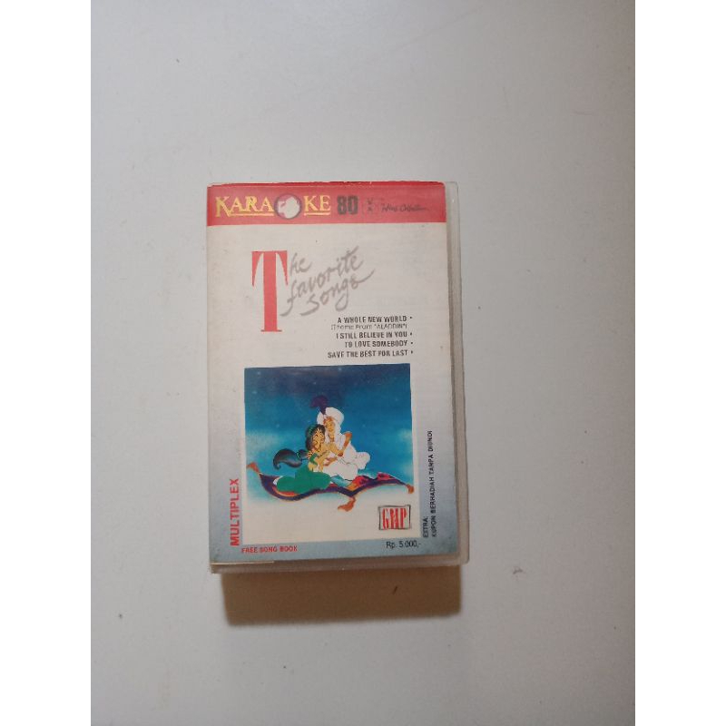 Kaset Karaoke seri 80 the favorite songs